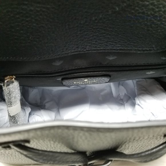 Kate Spade Medium Flap Backpack Leila Backpack - Picture 13 of 14